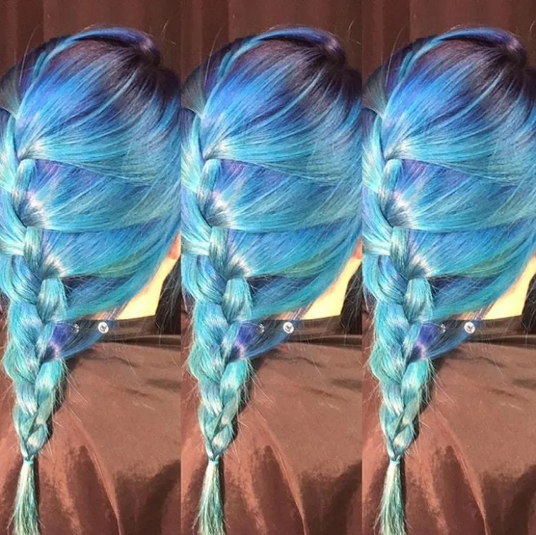 Fantastične boje: ova djevojka stvara remek-djela na kosi