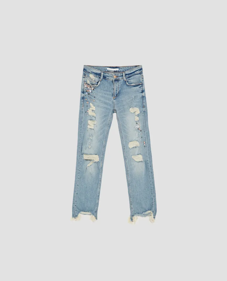 Traperice s perlicama, Zara, 229,90 kuna