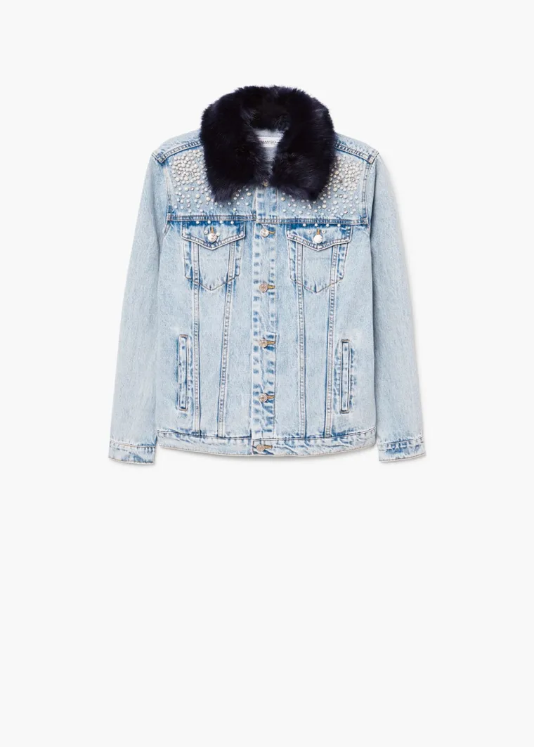 Traper jakna s perlicama, Mango, 549,90 kuna