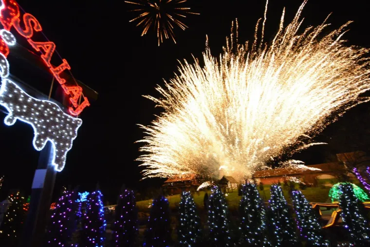 NAJSJAJNIJI ADVENT U HRVATSKOJ: Božićna priča Zlatka Salaja zabljesnula s rekordnih 2,5 milijuna lampica