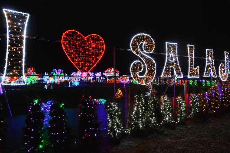 NAJSJAJNIJI ADVENT U HRVATSKOJ: Božićna priča Zlatka Salaja zabljesnula s rekordnih 2,5 milijuna lampica