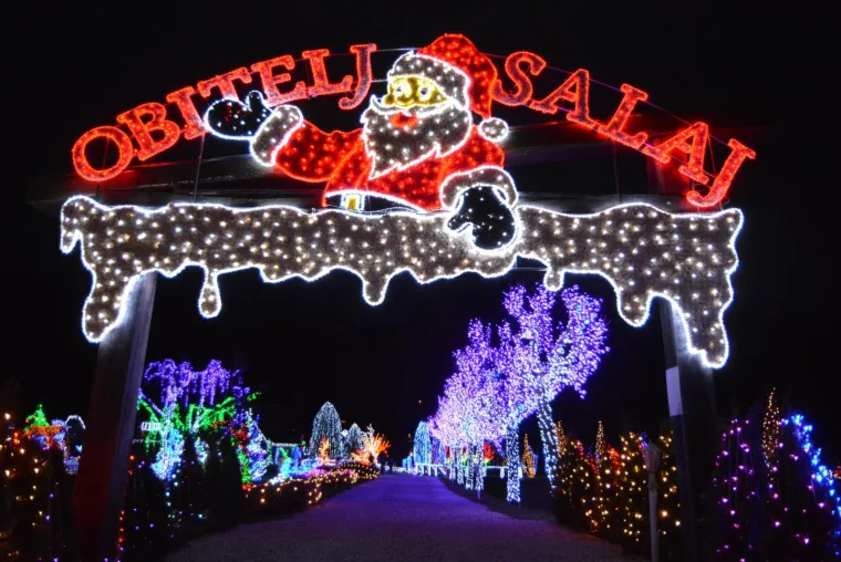 NAJSJAJNIJI ADVENT U HRVATSKOJ: Božićna priča Zlatka Salaja zabljesnula s rekordnih 2,5 milijuna lampica