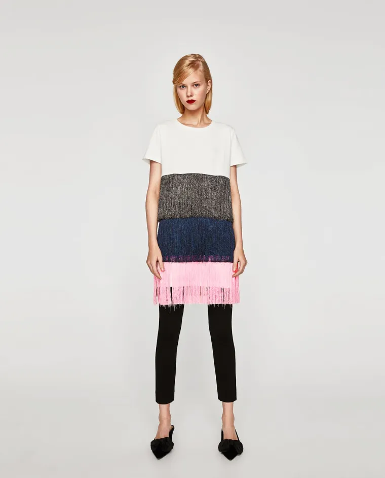 Haljina s resicama, Zara, 199,90 kuna