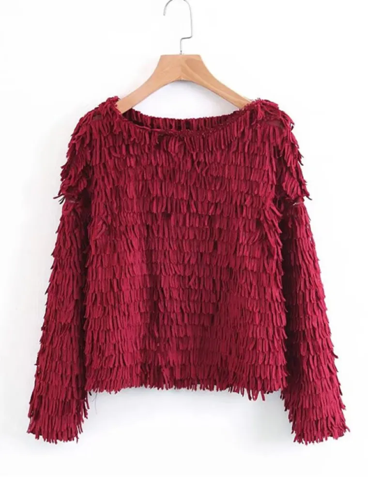 Majica s resicama, SheIn, 132,30 kuna