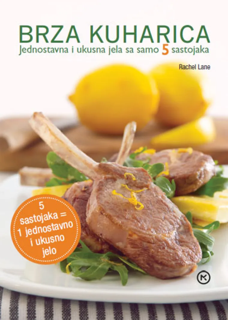 Brza kuharica s receptima od samo 5 sastojaka odličan je poklon za žene koje nemaju vremena za nakuhavanje, a žele zdravo jesti.
Brza kuharica, Mozaik knjiga, 297,00 kuna