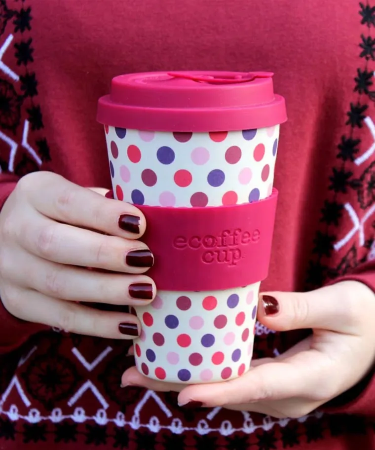 &Scaron;to je bolje od jutarnje kave? Jo&scaron; ako se pije iz ovakve predivne &scaron;alice od organskog bambusa :) Ecoffee &scaron;alica za kavu, 110,42 kune