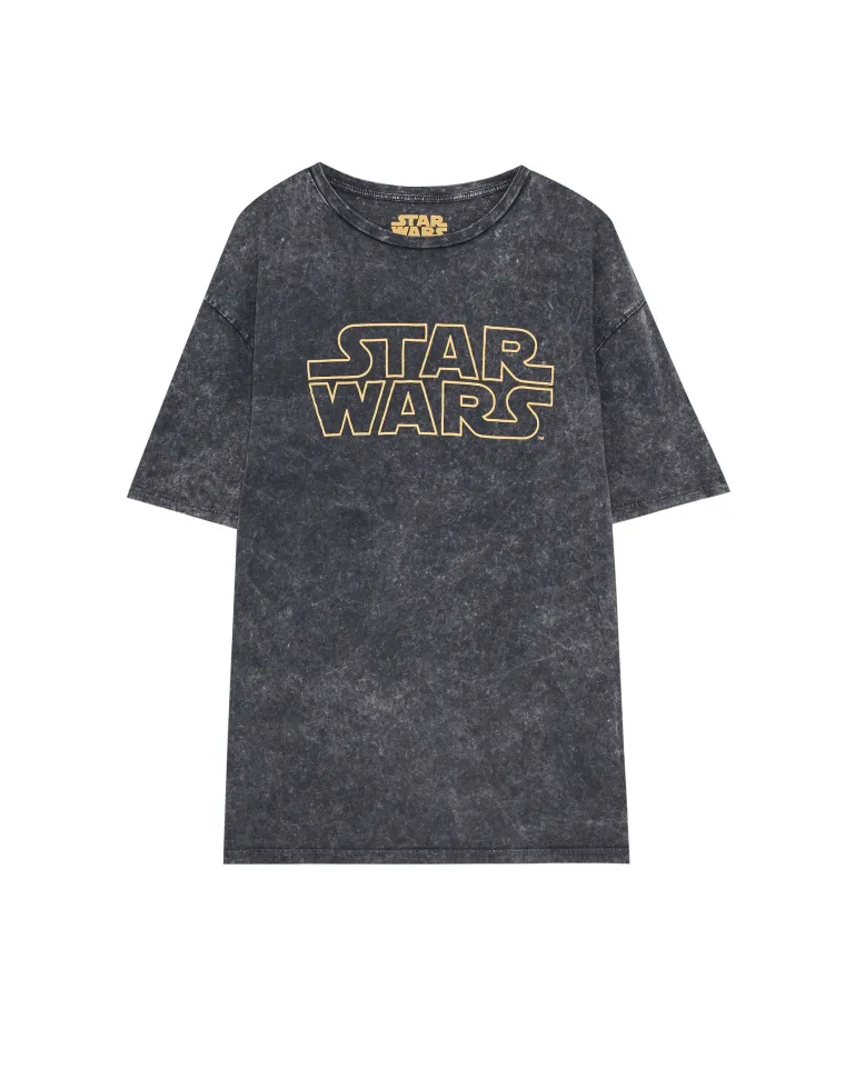 Siva Star Wars kratka majica s natpisom, 99,90 kuna