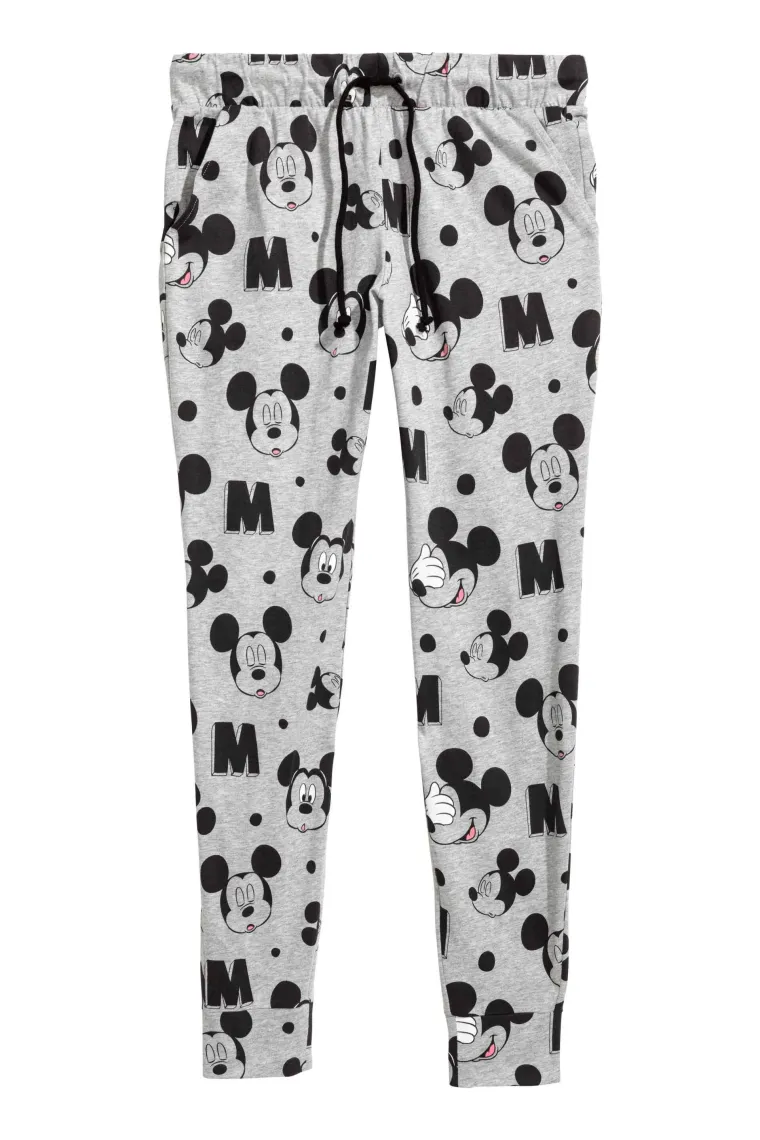 Jogger hlače s Mickey Mouseom, H&amp;M, 112,53 kune