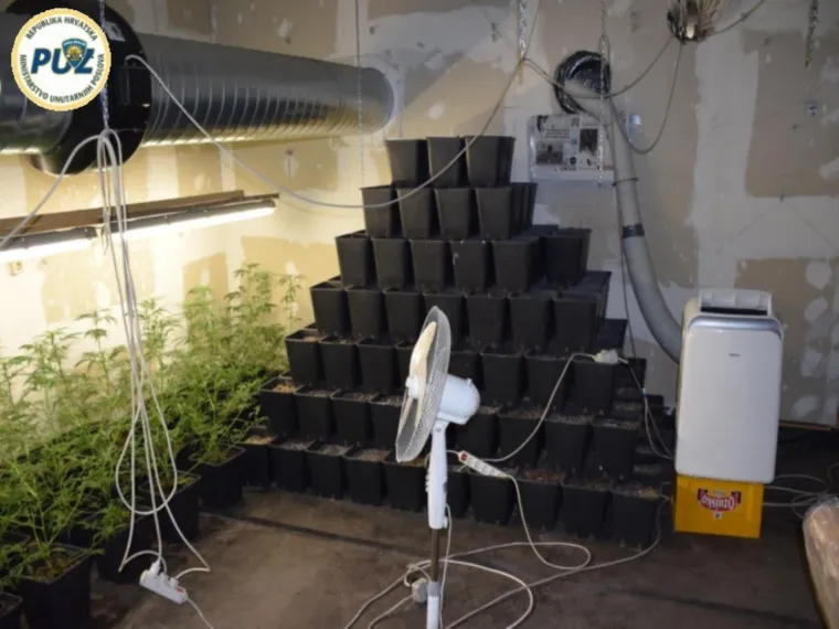 POLICIJA OTKRILA LABORATORIJ ZA UZGOJ TRAVE: U Svetom Ivanu Zelini uhićeni Hrvat i Srbin