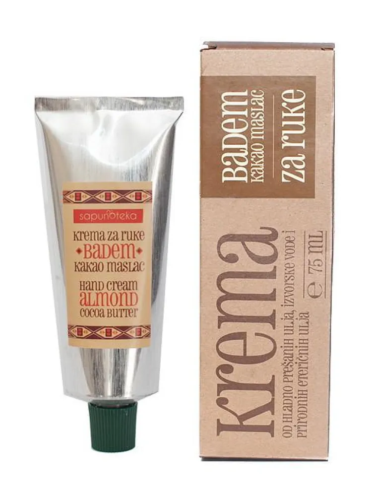 Krema za ruke jednostavno mora biti na radnom stolu, a najbolje su one koje bogato njeguju. Sapunoteka, 45,00 kuna