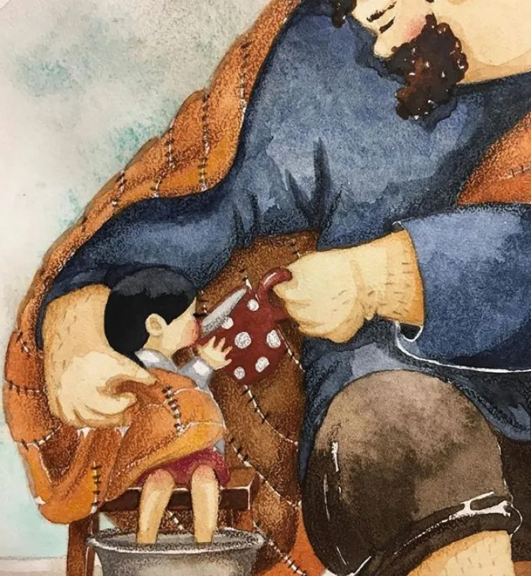 Prekrasan odnos oca i njegove djevojčice pretočen u divne ilustracije