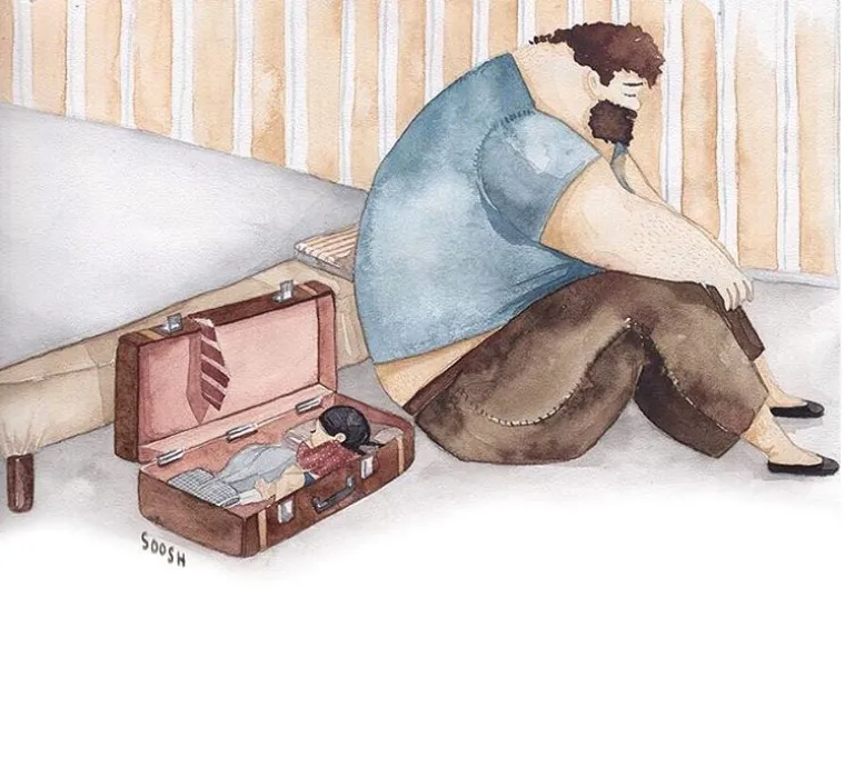 Prekrasan odnos oca i njegove djevojčice pretočen u divne ilustracije