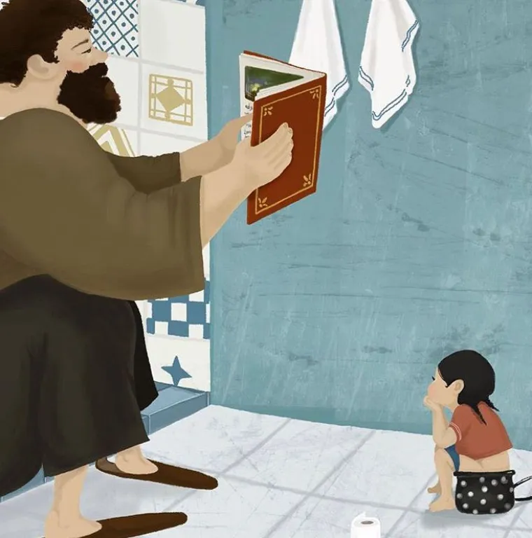 Prekrasan odnos oca i njegove djevojčice pretočen u divne ilustracije