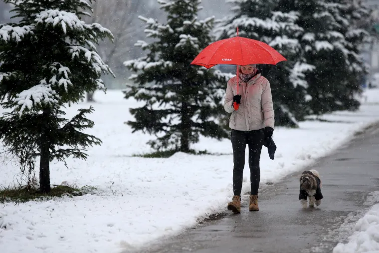 Snijeg u Zagrebu