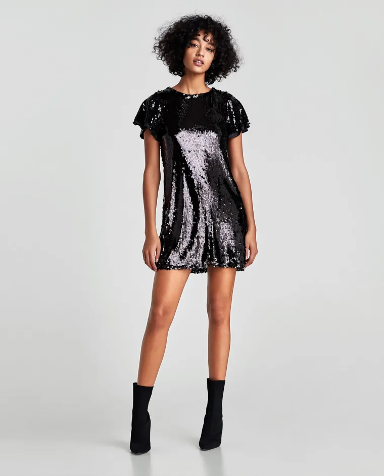 Kratka haljina sa šljokicama, Zara, 229,90 kuna