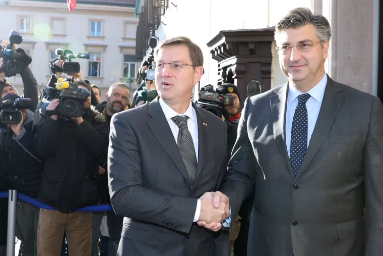 Andrej Plenković i Miro Cerar