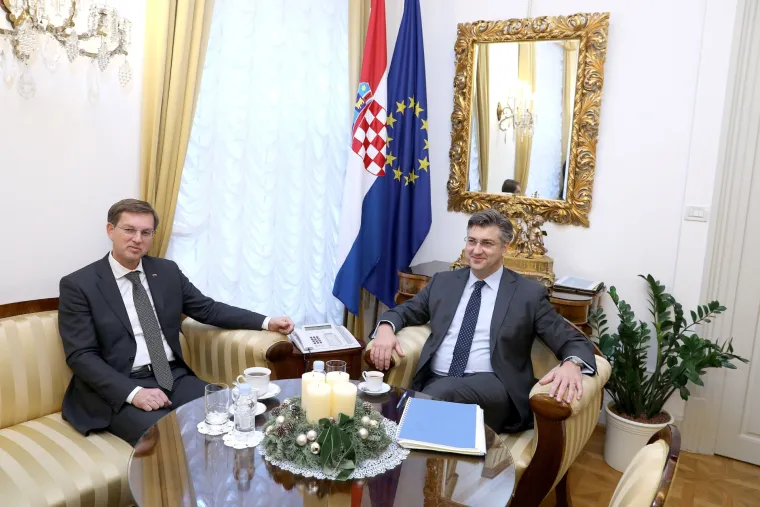 Andrej Plenković i Miro Cerar