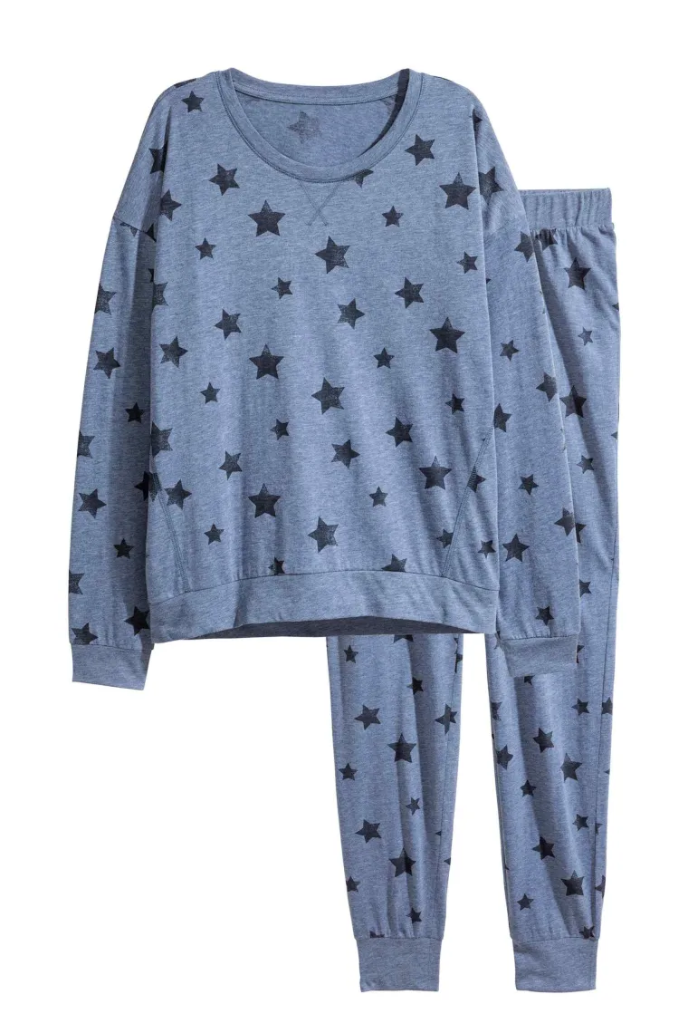 Pidžama sa zvjezdicama (komplet), H&amp;M, 150,86 kuna