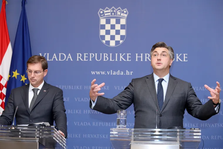 Premijeri Plenković i Cerar nakon sastanka dali izjave za medije