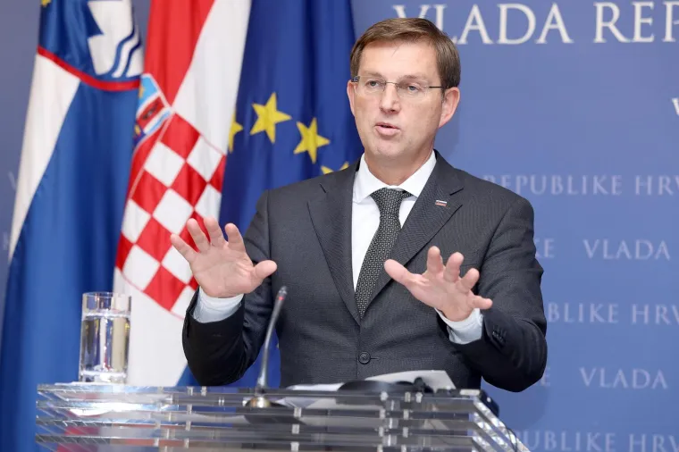 SASTANAK U BANSKIM DVORIMA: Premijer Andrej Plenković primio slovenskog kolegu Miru Cerara