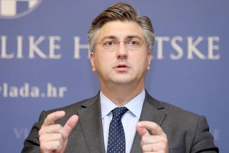SASTANAK U BANSKIM DVORIMA: Premijer Andrej Plenković primio slovenskog kolegu Miru Cerara