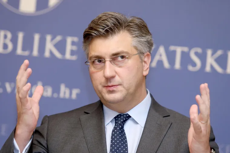 SASTANAK U BANSKIM DVORIMA: Premijer Andrej Plenković primio slovenskog kolegu Miru Cerara