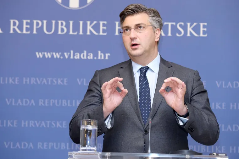 SASTANAK U BANSKIM DVORIMA: Premijer Andrej Plenković primio slovenskog kolegu Miru Cerara