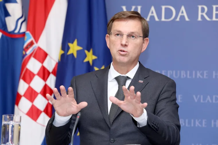 SASTANAK U BANSKIM DVORIMA: Premijer Andrej Plenković primio slovenskog kolegu Miru Cerara