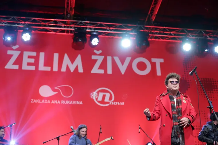 KONCERT 'ŽELIM ŽIVOT' SKUPIO MILIJUN KUNA U SAT VREMENA: Publiku zabavljaju Maja Šuput, Halid Bešlić, Indira...