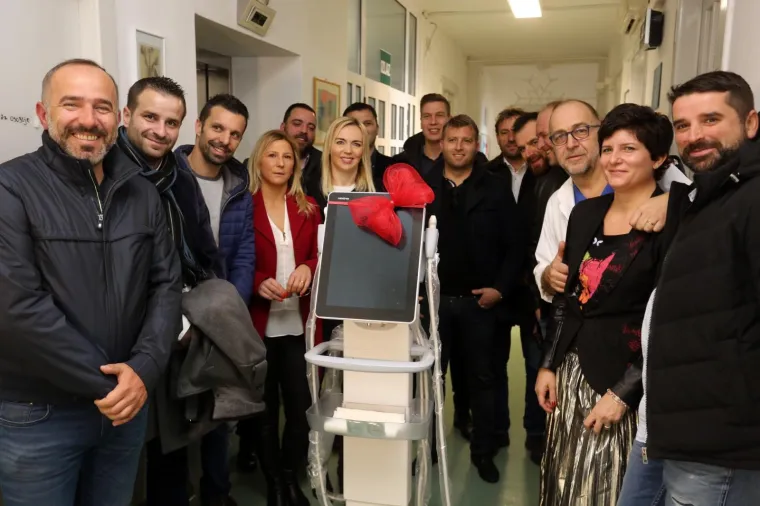 Svečana primopredaja pokretnog ultrazvuka Klinici za dječju kirurgiju u Rijeci