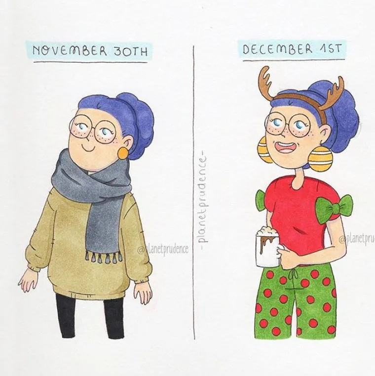 Očekivanja/realnost: urnebesne ilustracije iz svakodnevnog života mlade žene