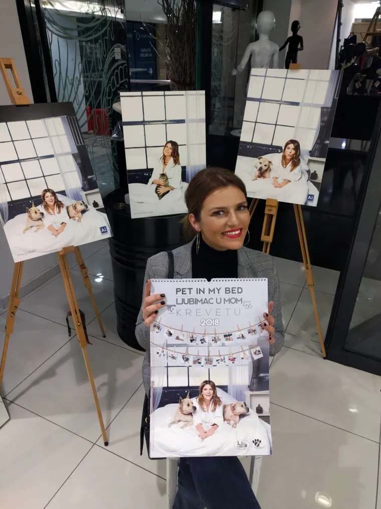 POZNATI POMAŽU ŽIVOTINJAMA: Jelena Veljača, Miran Kurspahić, Ecija Ivušić i drugi bili na promociji zanimljivog kalendara