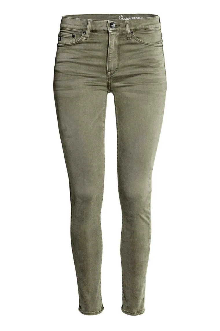 Sivkaste skinny traperice, H&amp;M, 377,20 kuna