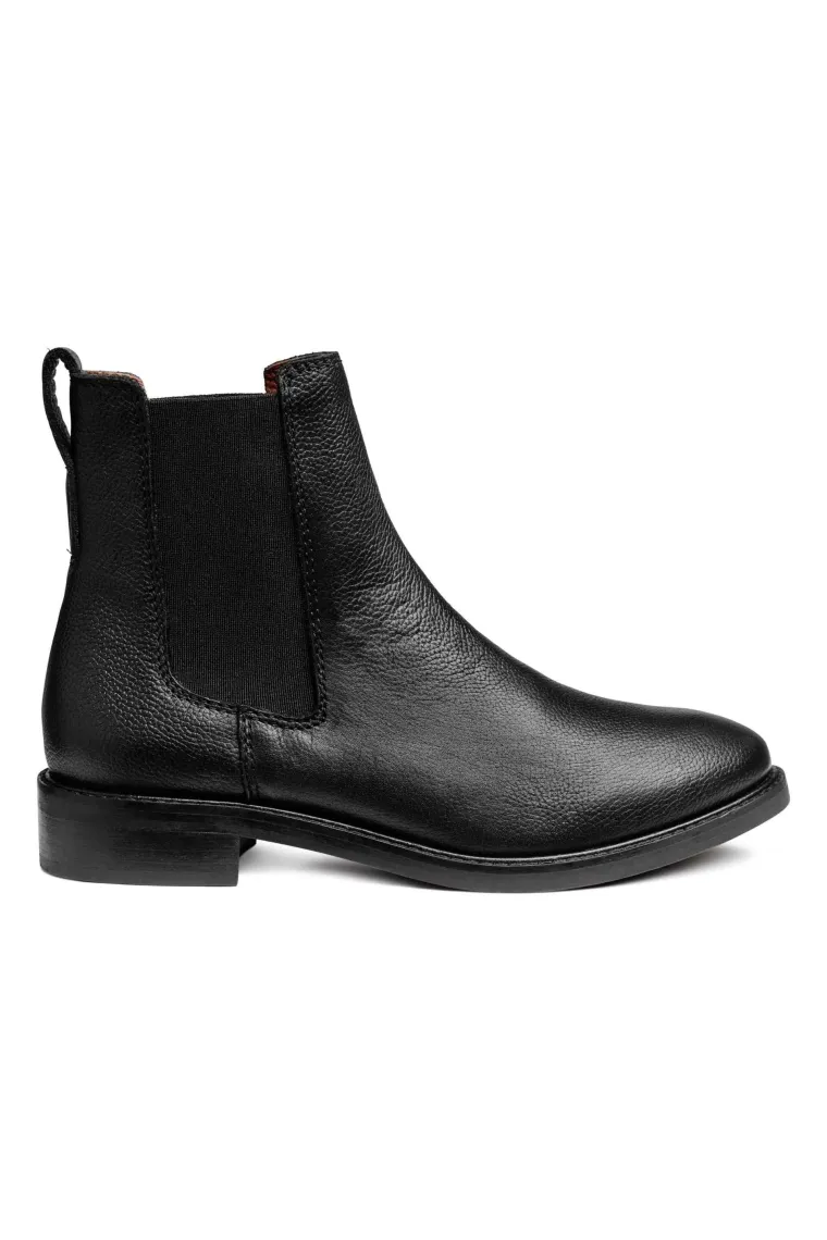 Niske kožne gležnjače, H&amp;M, 452,65 kuna