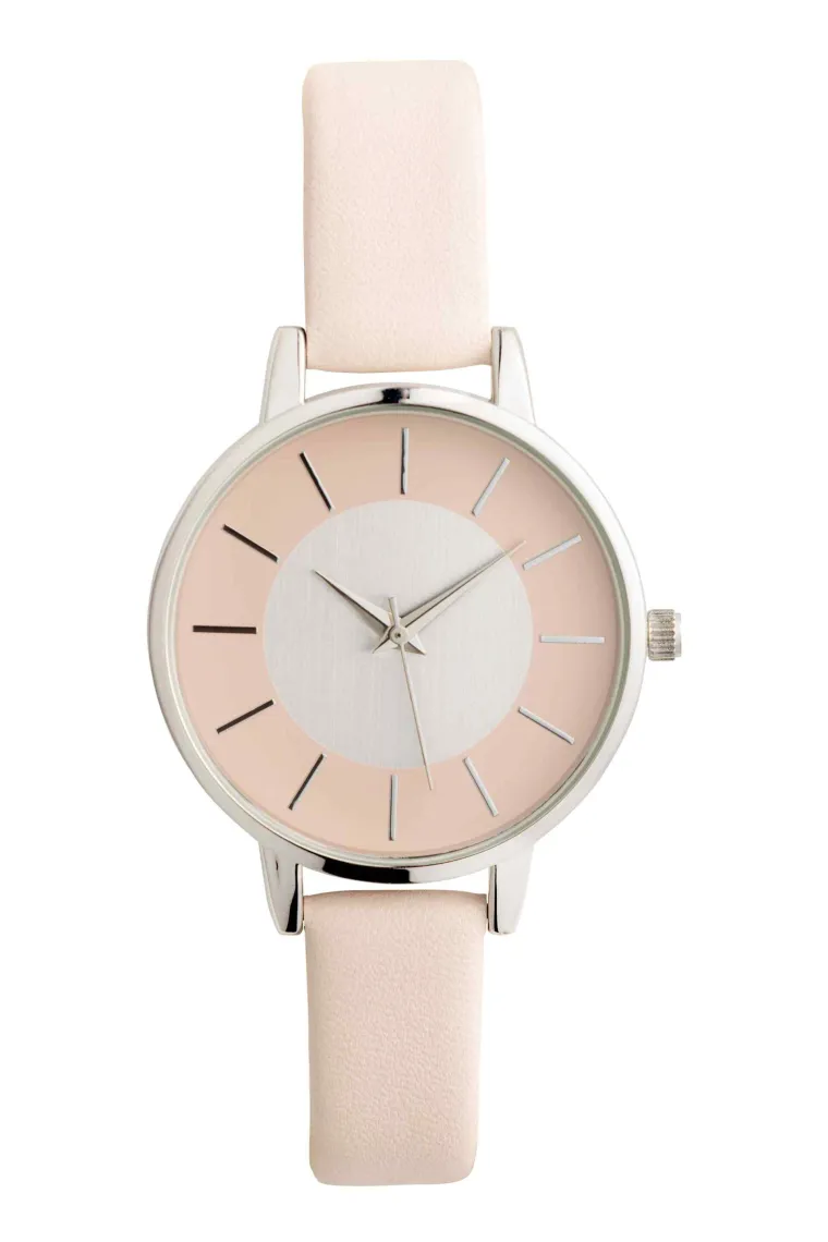 Baby pink ručni sat, H&amp;M, 226,29 kuna
