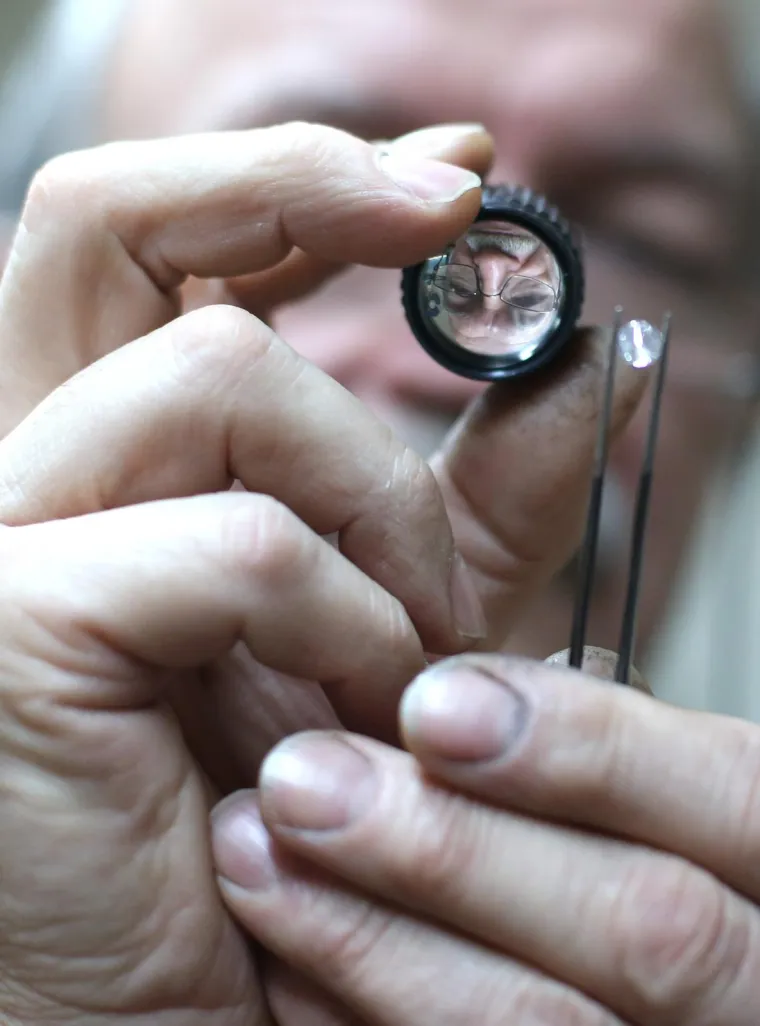 08.03.2017., Zagreb - Stjepan Pavlović vlasnik je zlatarsko trgovačkog obrta - Zlatar &Scaron;tef u Ilici 52.
Photo: Sanjin Strukic/PIXSELL