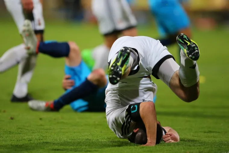 04.06.2017., Zapre&scaron;ić - Prva utakmica doigravanja za 1. HNL između HNK Velika Gorica i HNK Cibalija Osijek.