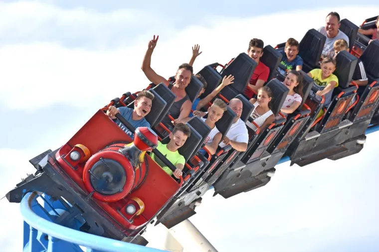 15.07.2017., Biograd na Moru - Otvoren je Fun Park Mirnovec, prvi tematski zabavno-adrenalinski park u Hrvatskoj ili kako mu tepaju, hrvatski Gardaland.