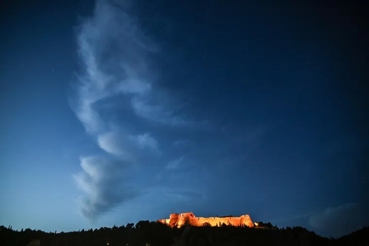 21.07.2017., Hvar - Tvrđava Fortica (Spanjola) na brdu iznad staroga dijela grada.