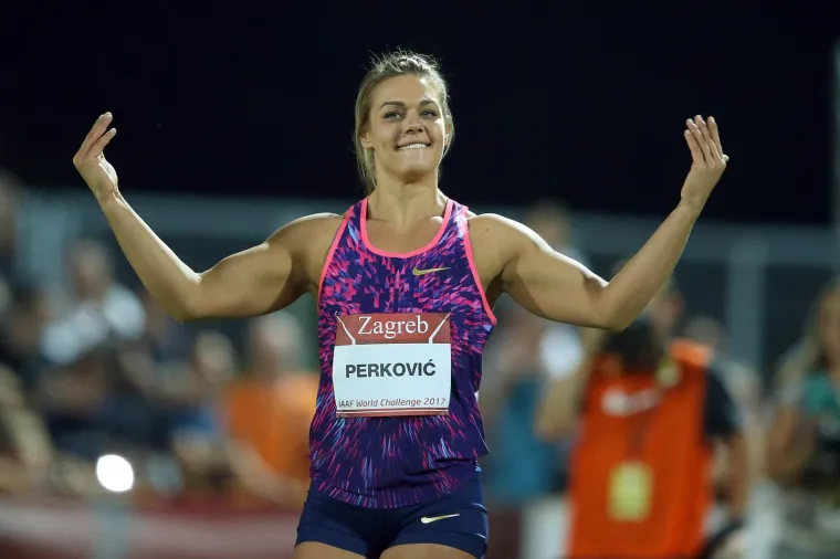 29.08.2017., SRC Mladost, Zagreb -  IAAF World Challenge Zagreb - 67. memorijal Borisa Hanzekovica. Bacanje diska. Sandra Perković.