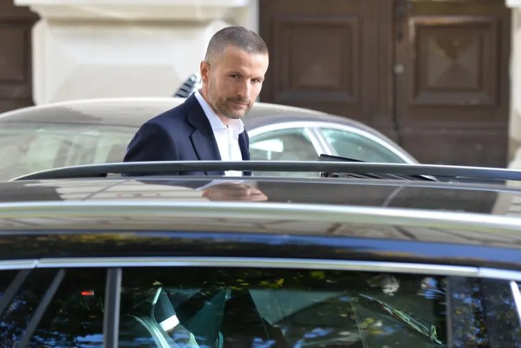 20.10.2017., Zagreb - Ante Todorić u pratnji odvjetnika Frana Olujića na Županijskom sudu potpisao rje&scaron;enje kojim odbija zahtjev tužiteljstva za određivanje istražnog zatvora.