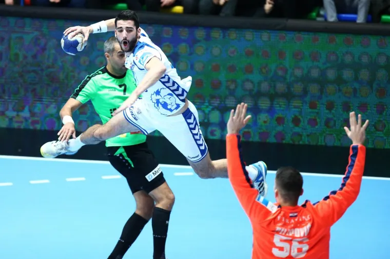 09.12.2017., Sportska dvorana OŠ kralja Tomislava, Našice - SEHA Gazprom liga, 10. kolo, RK Nexe - PPD Zagreb. Valentino Ravnić