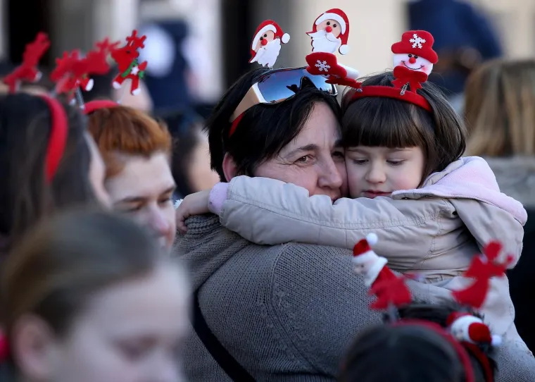 31.12.2017., Samobor - Dvostruki doček Nove godine u Samoboru. Novogodi&scaron;njii doček počeo je uz koncert grupe Vigo. Photo: Igor Kralj/PIXSELL
