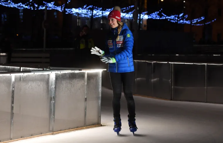 Izvlačenje startnih brojeva za žensku slalomsku utrku Snow Queen Trophy 2018