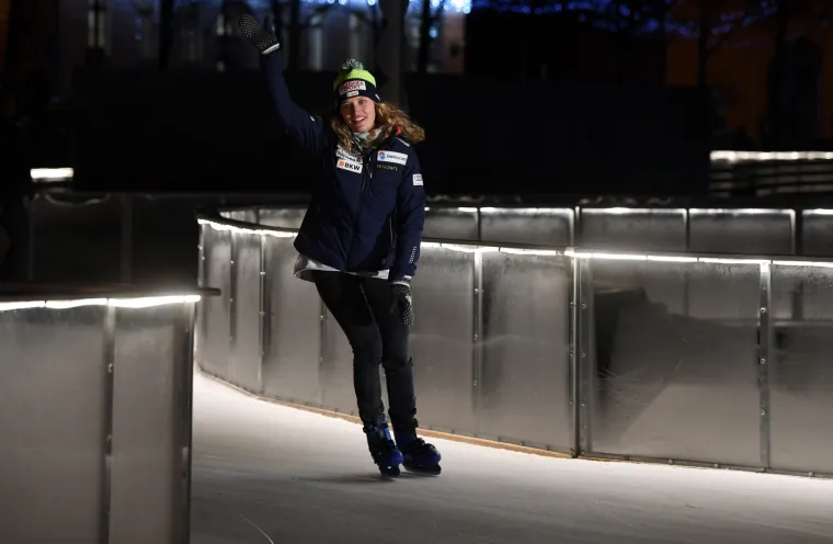 Izvlačenje startnih brojeva za žensku slalomsku utrku Snow Queen Trophy 2018
