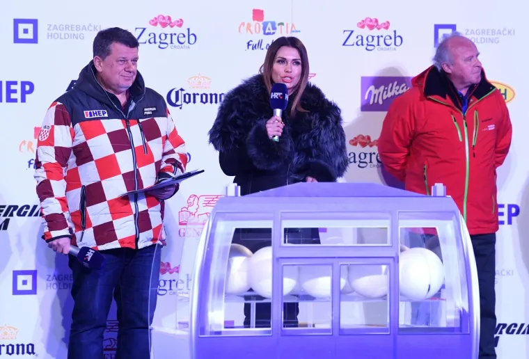 Ove godine ždrijeb brojeva održan je na klizali&scaron;tu Ledeni park na Trgu kralja Tomislava, a skija&scaron;ice su doklizale po svoje brojeve.