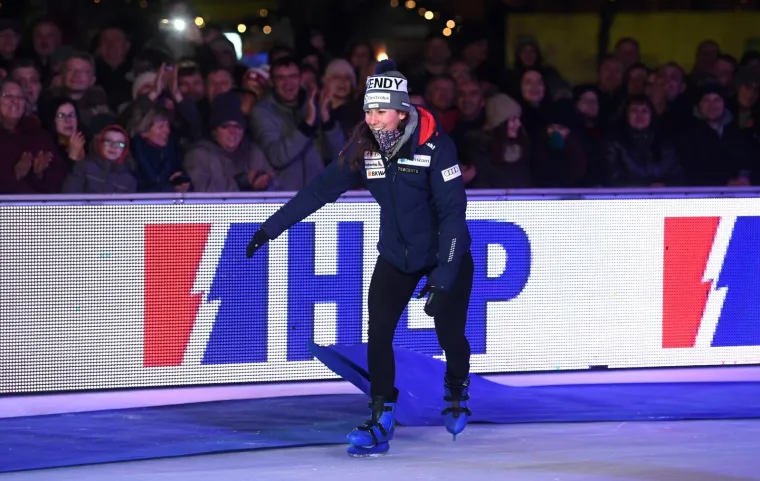 SHOW NA TOMISLAVCU: Skija&scaron;ice su morale klizati do svojih startnih brojeva