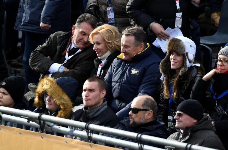 Jakov Kitarović uz Milana Bandića pratio utrku Snow Queen Trophy, građani uživali na snijegu