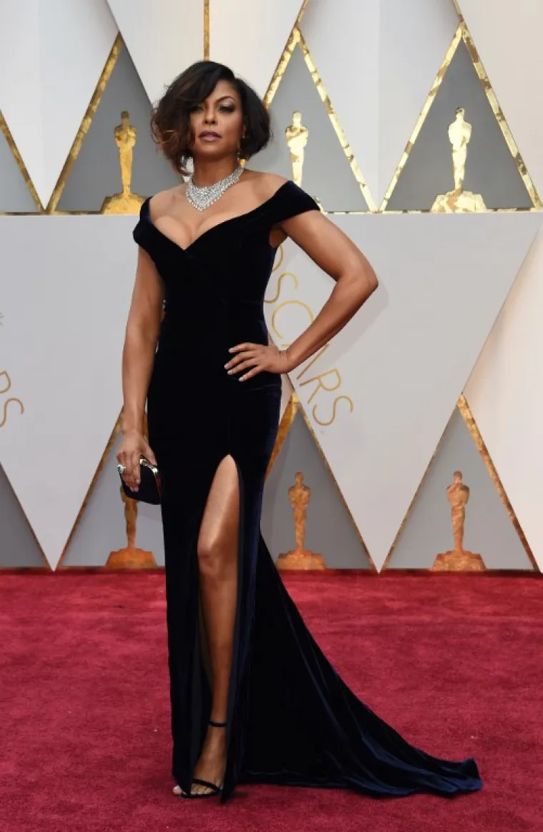Taraji P. Henson na dodjeli Oscara u prekrasnoj kreaciji Alberte Ferretti.