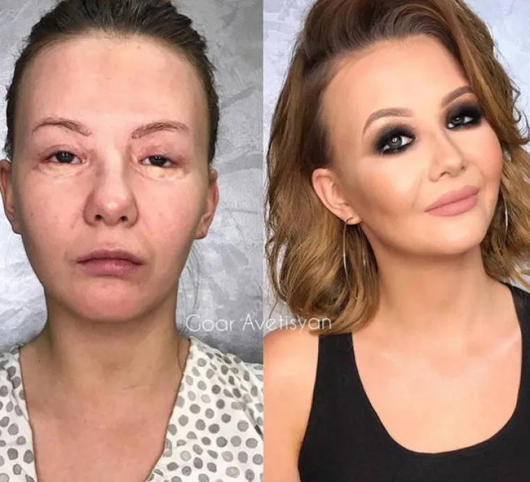 ŠMINKA MOŽE BITI BOLJA OD PLASTIČNE OPERACIJE: Postiže nevjerojatne rezultate koristeći samo šminku